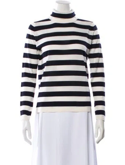 Pre-owned Max Mara Wool Striped Sweater In Multi
