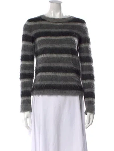 Pre-owned Max Mara Wool Striped Sweater In Multicolor