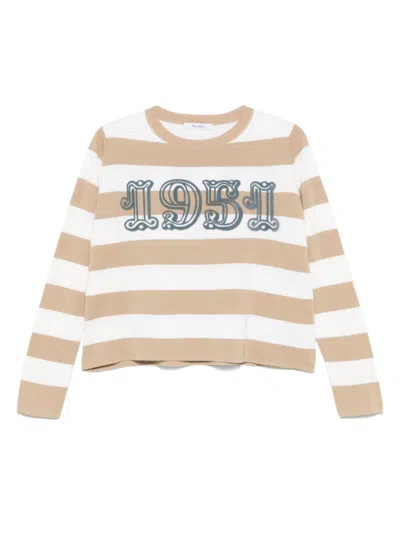 MAX MARA MAX MARA WOOL STRIPED SWEATER