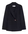 Max Mara Double-breasted Buttoned Jacket In Black