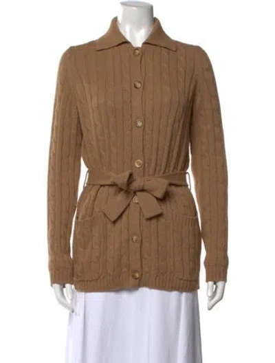 Pre-owned Max Mara Wool Sweater In Brown