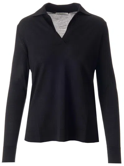 Max Mara Wool Sweater Knitwear Black