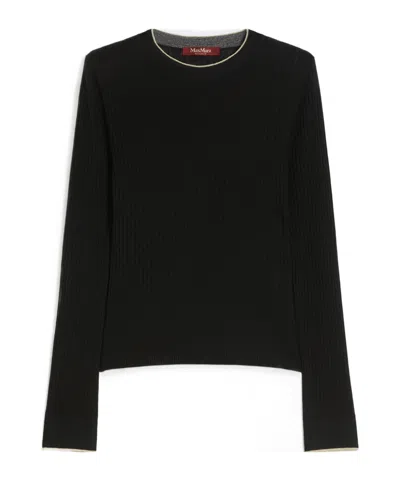Max Mara Wool Sweater In Pattern