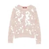 Max Mara Sequin Embellished Cardigan In Multi