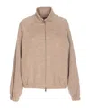 Max Mara Wool Sweatshirt In Brown