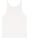 Max Mara Wool Top In White