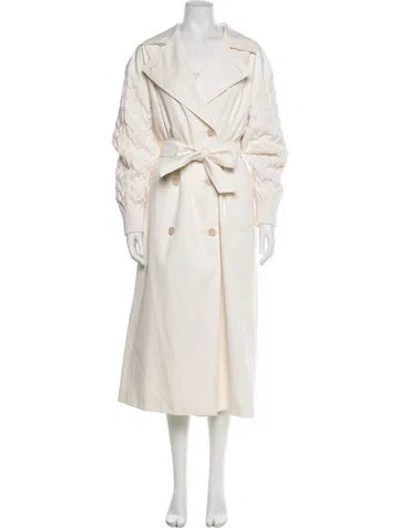 Pre-owned Max Mara Wool Trench Coat In Brown