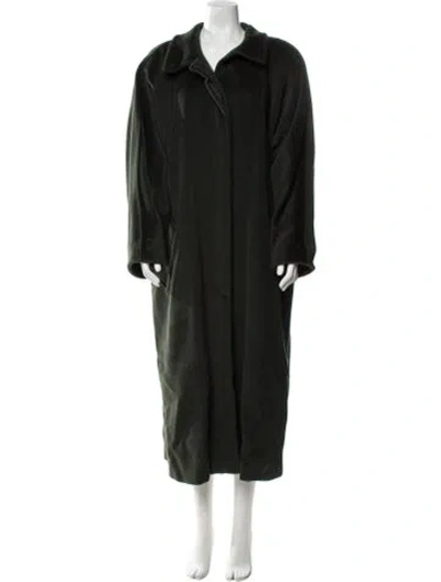 Pre-owned Max Mara Wool Trench Coat In Multi