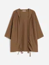 Max Mara Wool Tricot Cardigan In Brown