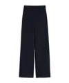Max Mara Wool Trousers In Black