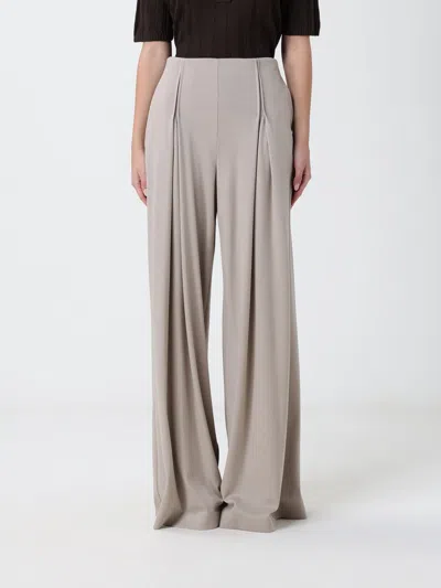 Max Mara Wool Trousers In Gray