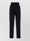 Max Mara Wool Trousers With Belt Loops And Button Detail