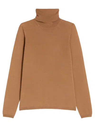Max Mara Wool Turtleneck Sweater Clothing In Multi