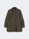 Max Mara Wool Tweed Jacket In Brown