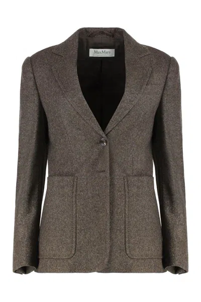 MAX MARA MAX MARA WOOL TWEED JACKET
