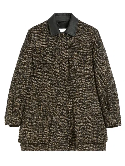 MAX MARA MAX MARA WOOL TWEED JACKET CLOTHING