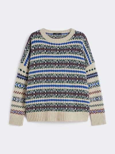 MAX MARA WOOL TWEED JUMPER