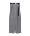 Max Mara Studio Gong Trouser Grey In Gray