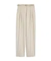 Max Mara Studio Entrata Trouser Beige In Neutral