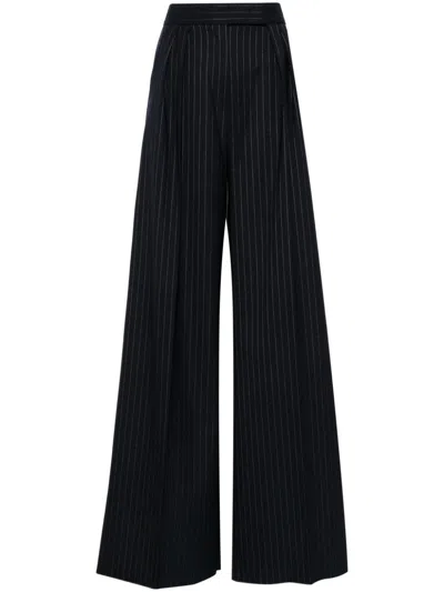 MAX MARA WOOL WIDE-LEG TROUSERS