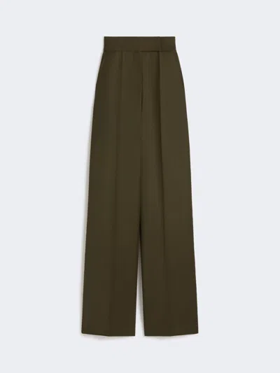 MAX MARA WOOL WIDE-LEG TROUSERS