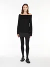 Max Mara Wool Yarn Sweater In Black