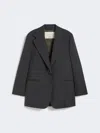 Max Mara Woollen Cloth Blazer In Blue