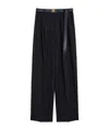 Max Mara Woollen Cloth Trousers In Black