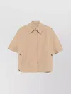 Max Mara Word Of Sand Boxy Jacket In Pink