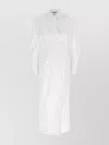 Max Mara Wrap Design Dress Buttoned Cuffs