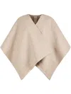Max Mara Wrap Silhouette Coat In Soft Alpaca Blend In Neutral