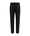 Max Mara Wrinkled Casual Pants In Black
