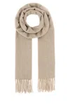 Max Mara Beige Carryover Solid Scarves In Neutral