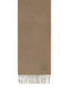 Max Mara Wsdalia Beige Cashmere Scarf In Brown