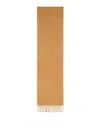 Max Mara Wsdalia Beige Cashmere Scarf In Brown
