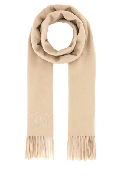 Max Mara Women Beige Cashmere Wsdalia Scarf In Beige O Tan