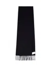 Max Mara Wsdalia Cashmere Scarf In Black