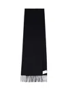 Max Mara Wsdalia Cashmere Scarf In Black