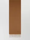 Max Mara 'wsdalia' Cashmere Stole Embroidered 'monogram' In Brown