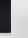 Max Mara Navy Wsdalia Scarf In Black