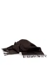 Max Mara Patterned Scarf In Brown