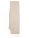 Max Mara Rectangular Scarf In Neutral