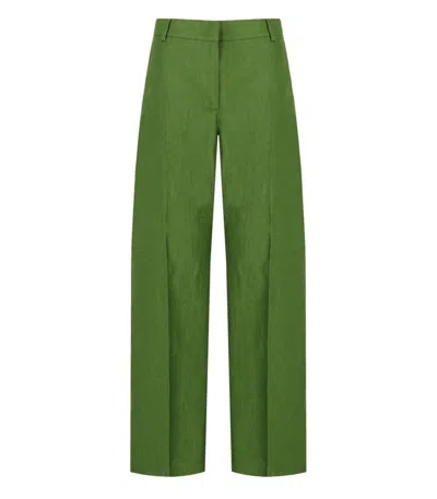 Max Mara X Weekend Malizia Green Trousers