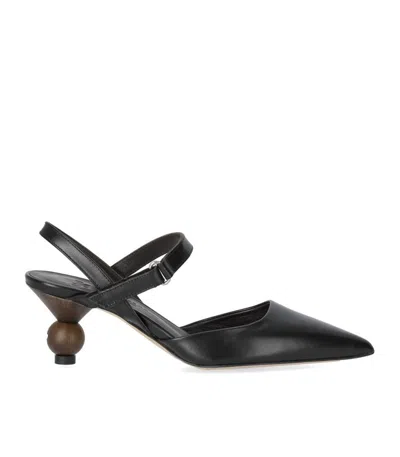 Max Mara X Weekend Palo Black Slingback Pump