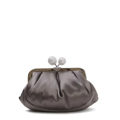 Max Mara X Weekend Pasticcino Small In Raso Tortora In Brown
