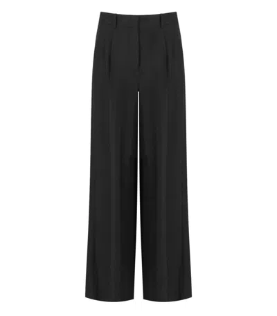 Max Mara X Weekend Veliero Black Trousers