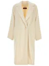 Max Mara White Xavier Eco Fur In White