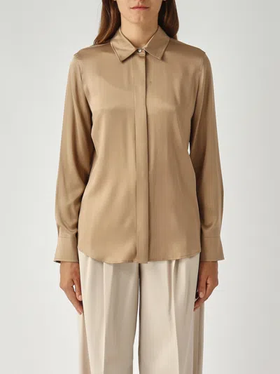 Max Mara Xero Shirt In Gold