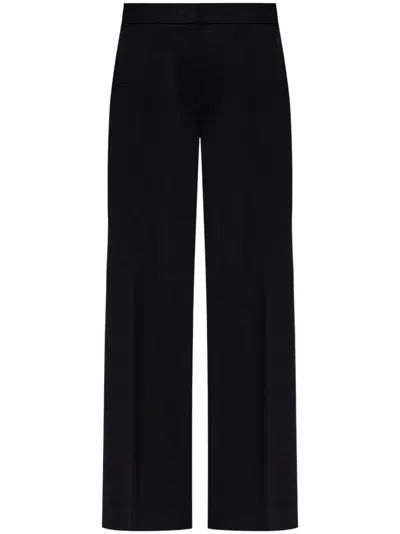 Max Mara Orche Straight-leg Tailored Pants In Black