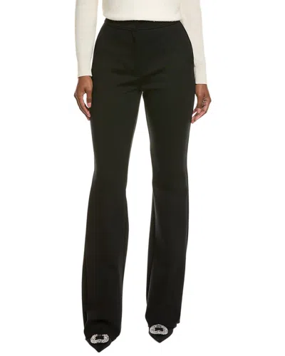 Max Mara Yana Wool-blend Trouser In Black